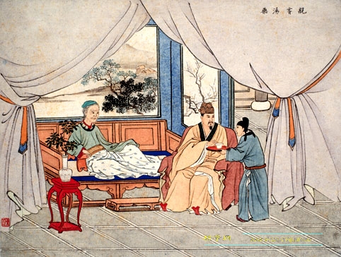 24孝：亲尝汤药